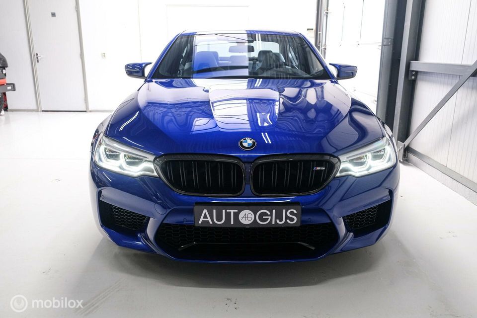 BMW 5 Serie M5 600 pk | Bay Marina Blue | Individual | HUD | Memory | Harman Kardon | Kanon