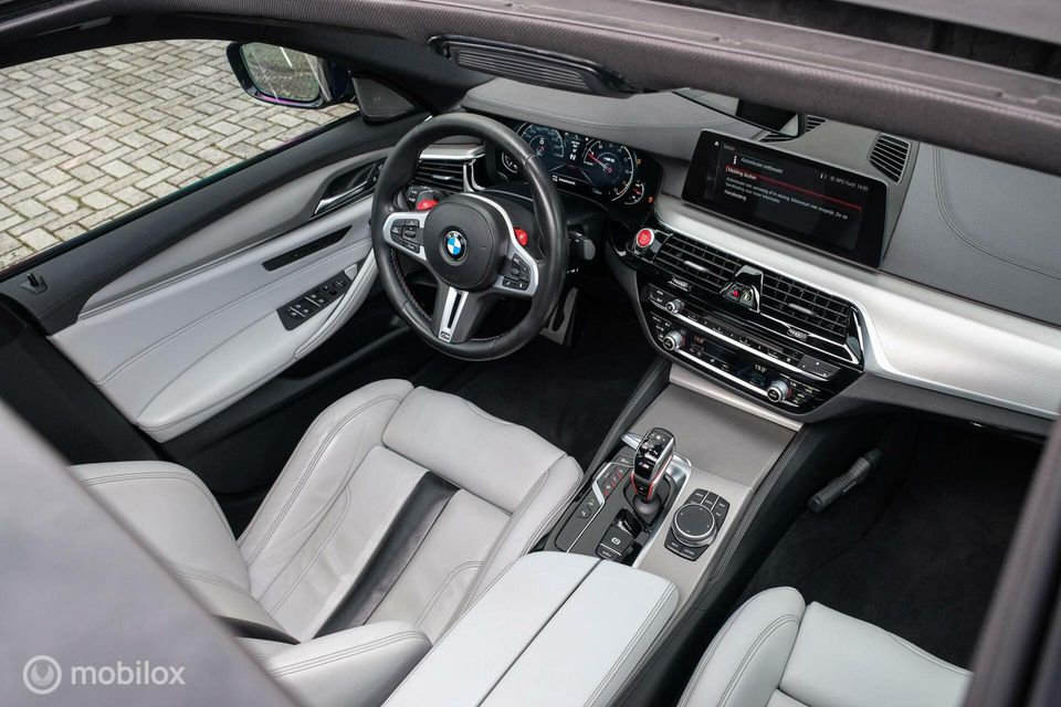 BMW 5 Serie M5 600 pk | Bay Marina Blue | Individual | HUD | Memory | Harman Kardon | Kanon