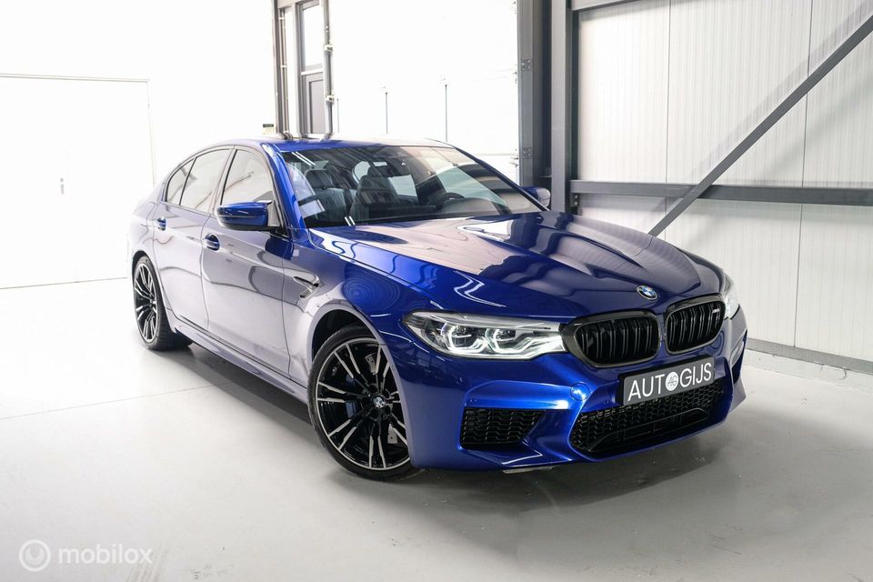 BMW 5 Serie M5 600 pk | Bay Marina Blue | Individual | HUD | Memory | Harman Kardon | Kanon