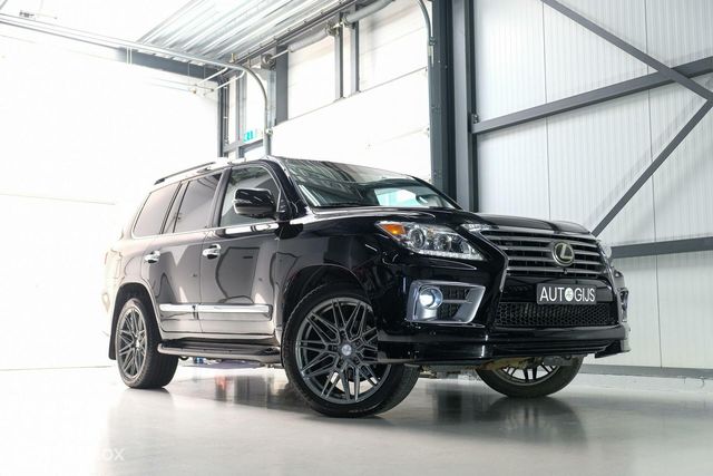 Lexus LX 570 5.7 V8 389 pk | 8 persoons | LPG | Mark Levinson | luchtvering | unieke auto! |