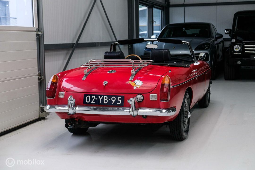 MG B 1.8 Roadster 1976 | Chromen bumpers | mgb |