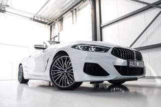 BMW 8 Serie 840i xDrive High Executive M Pakket | airscarf | lage km stand | Parelmoer wit |