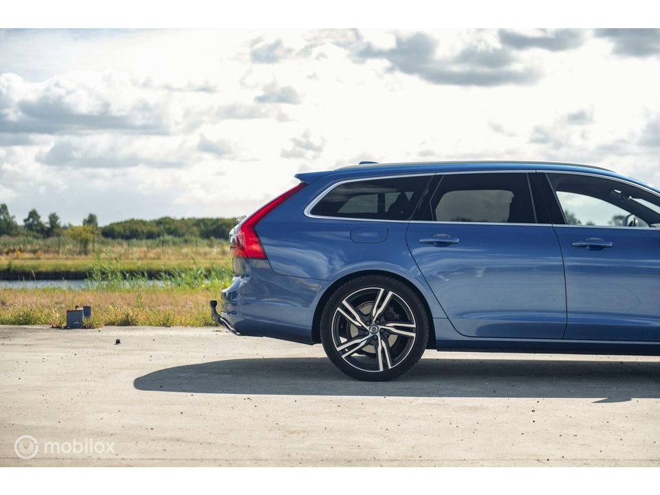 Volvo V90 2.0 T8 AWD R-Design|Plug in Hybride|Bursting Blue|