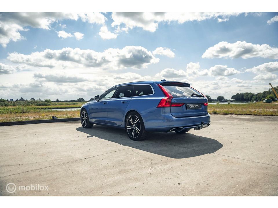 Volvo V90 2.0 T8 AWD R-Design|Plug in Hybride|Bursting Blue|