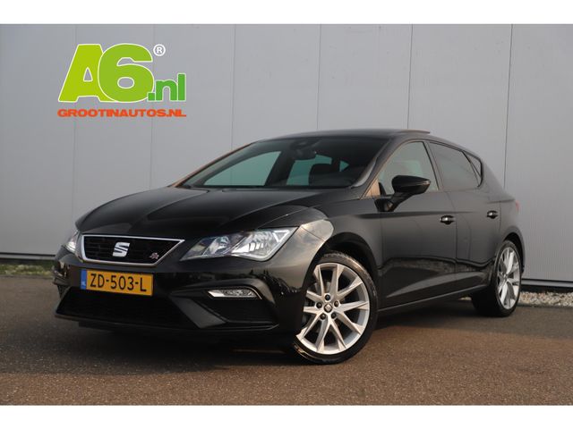 SEAT Leon 1.5 TSI FR Business Intense 131PK Panoramadak Virtual Cockpit Sfeerverlichting Leder Navigatie 18 inch Carplay Android Cruise Stoelverwarming Keyless