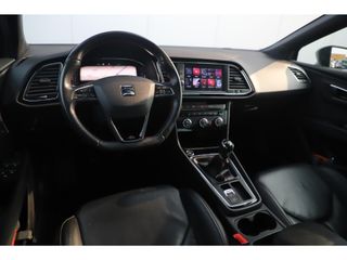 SEAT Leon 1.5 TSI FR Business Intense 131PK Panoramadak Virtual Cockpit Sfeerverlichting Leder Navigatie 18 inch Carplay Android Cruise Stoelverwarming Keyless