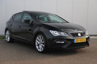 SEAT Leon 1.5 TSI FR Business Intense 131PK Panoramadak Virtual Cockpit Sfeerverlichting Leder Navigatie 18 inch Carplay Android Cruise Stoelverwarming Keyless