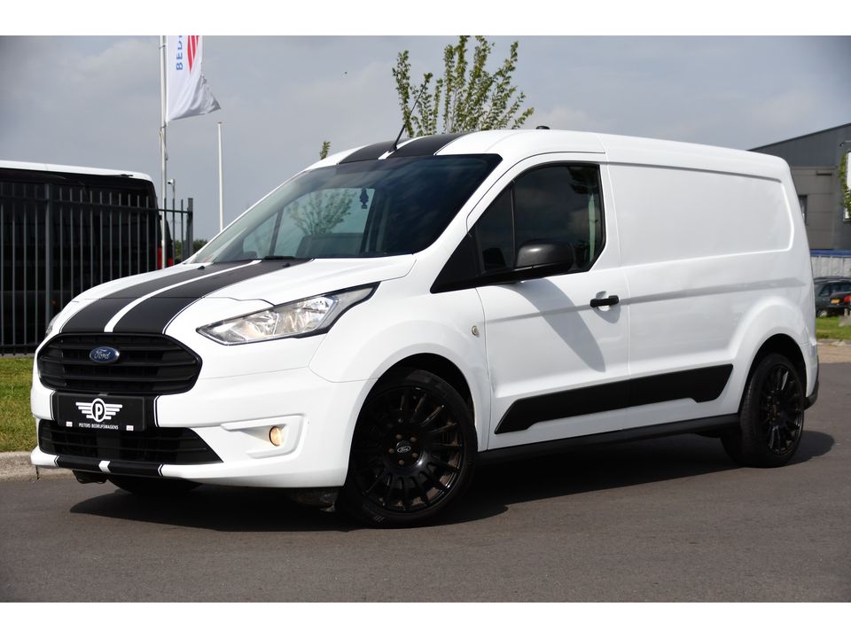 Ford Transit Connect 1.5 EcoBlue L2 Black & White Edition Camera, Carplay, 120PK, Multimedia, Airco, Trekhaak, VERKOCHT...Gefeliciteerd PUNT.!