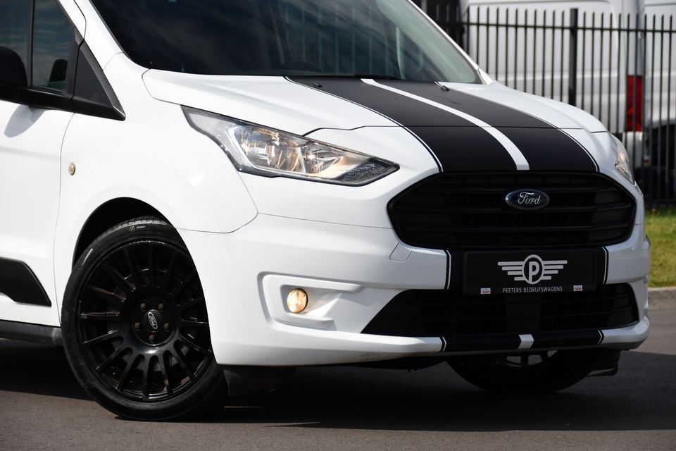 Ford Transit Connect 1.5 EcoBlue L2 Black & White Edition Camera, Carplay, 120PK, Multimedia, Airco, Trekhaak, VERKOCHT...Gefeliciteerd PUNT.!