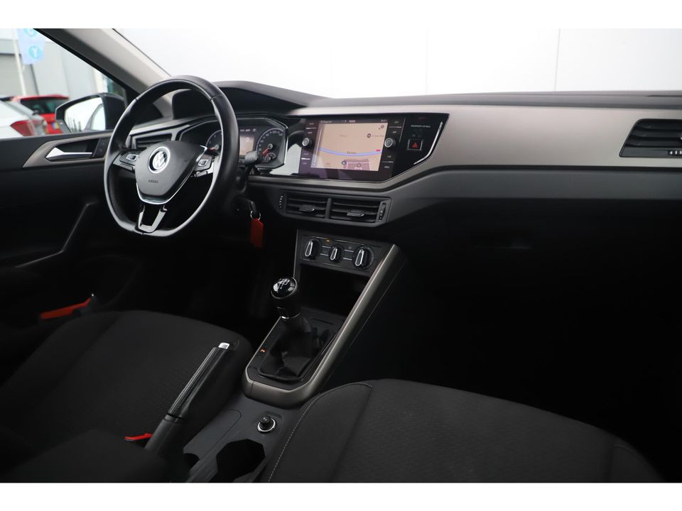 Volkswagen Polo 1.0 TSI Comfortline 95PK NAP 17 inch Brescia Look Velgen Adaptive Cruise Airco Navigatie Draadloos Carplay Android LED Bluetooth Parkeersensor