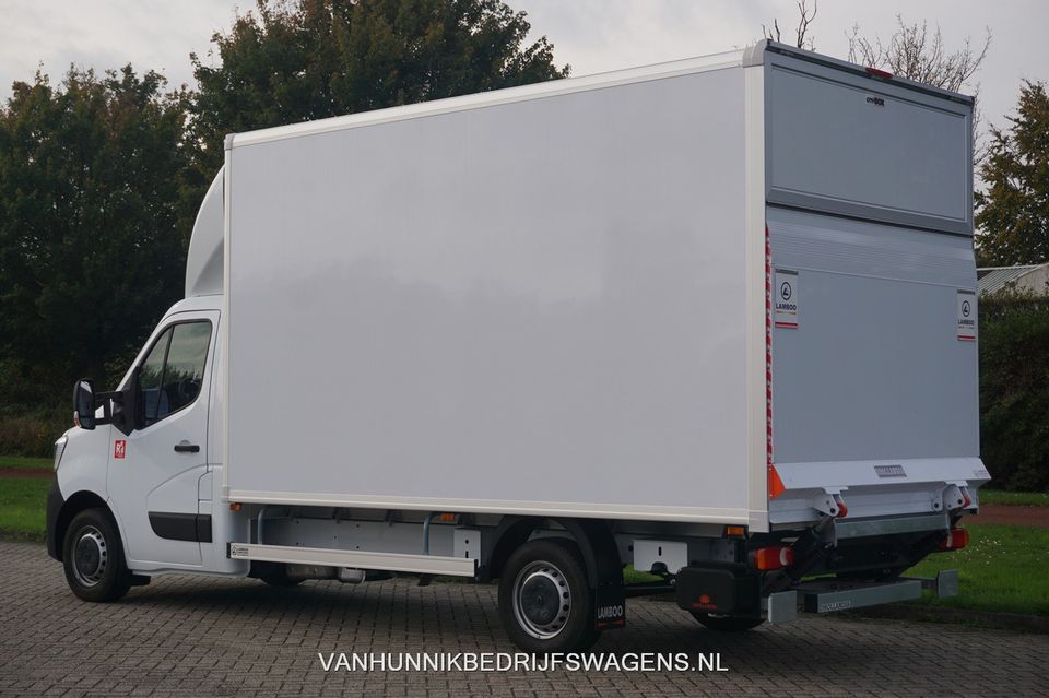 Renault Master T35 2.3 165PK L4 Bakwagen Airco, Cruise, Navi, Dhollandia Klep, Lat om Lat!! NR. 347