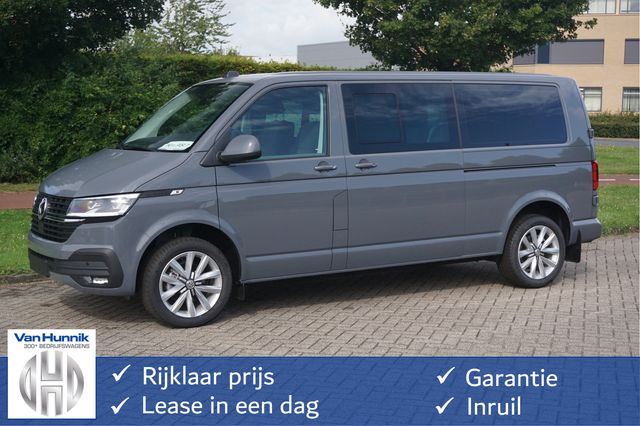 Volkswagen Transporter DC Highline 2.0TDI 204PK Navi, Camera, Cruise, LED, 18" LM!! NR. 199