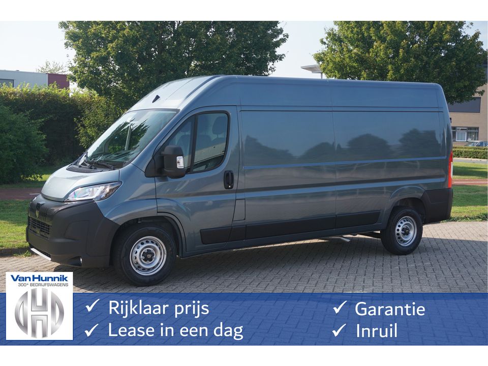 Peugeot Boxer 35+ Heavy 2.2HDI 180PK EAT8 Automaat L3H2 10" Navi, Climate. Camera, Cruise 270º Deur!! NR. 268