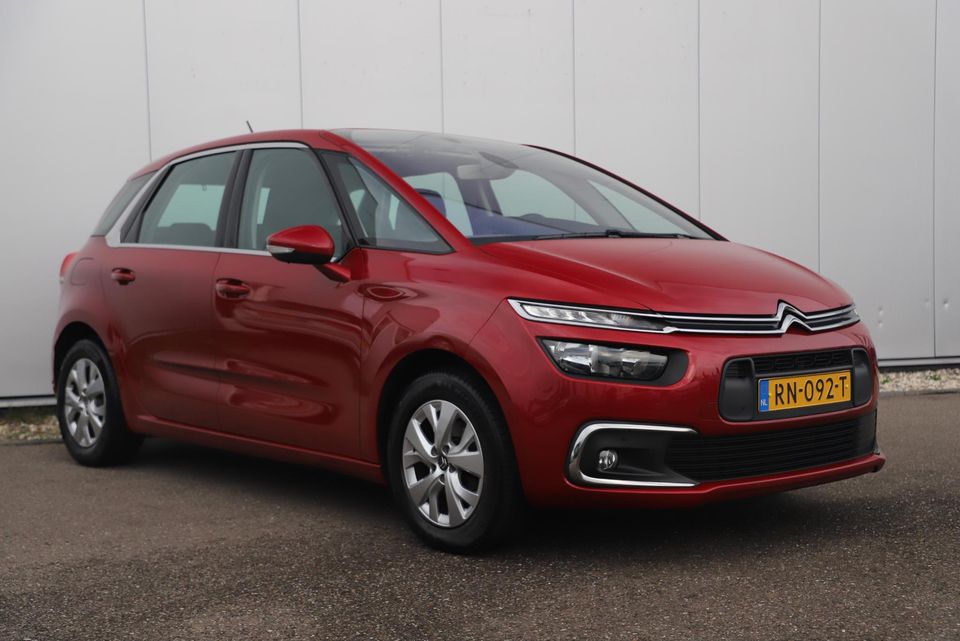 Citroën C4 Picasso 1.2 PureTech Business 131PK Trekhaak Navigatie Camera Clima Cruise PDC Carplay Android 16 inch LMV Keyless Entry