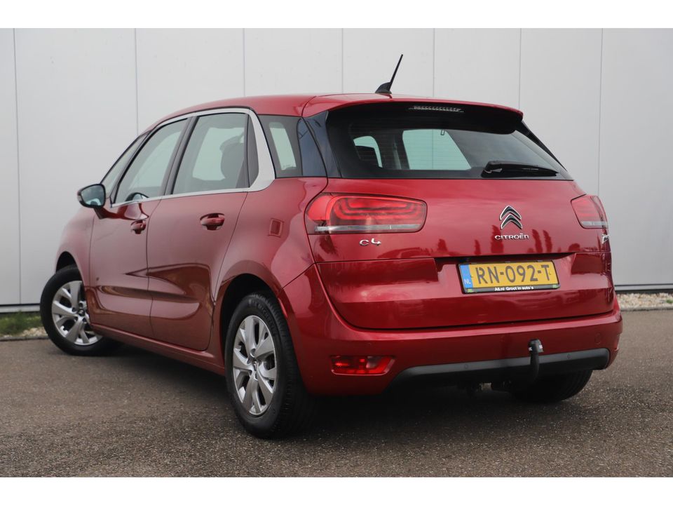 Citroën C4 Picasso 1.2 PureTech Business 131PK Trekhaak Navigatie Camera Clima Cruise PDC Carplay Android 16 inch LMV Keyless Entry