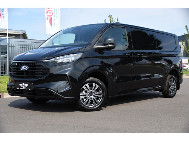 Ford Transit Custom 320 2.0 TDCI L2H1 Limited Black Edition Adaptieve Cruise, Camera, Carplay, 170PK, 2 x Schuifdeur, Multimedia, Keyless, LED,