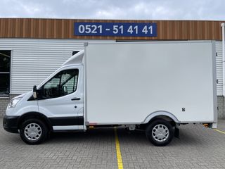 Ford Transit 2.0 TDCI 130pk automaat / smartbox bakwagen met Carrier 0 graden celsius koeling ! / lease vanaf € 638 / airco / cruise / navi / achteruit rijcamera / zijdeur