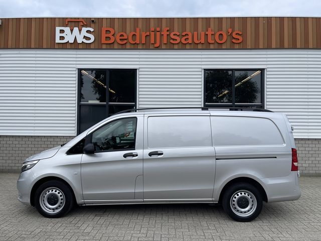 Mercedes-Benz Vito 114 CDI Lang L2H1 automaat / dubbele schuifdeur ! / lease vanaf € 393 / vaste prijs rijklaar € 21.950 ex btw / airco / cruise / navi / trekhaak / zilver metallic !