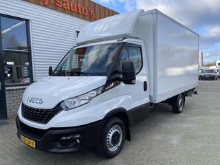 Iveco Daily 35S14 2.3 automaat / bakwagen met laadklep / vaste prijs rijklaar € 30.950 ex btw / lease vanaf € 554 / cruise en climate control / zijdeur / geveerde chauffeurs stoel !