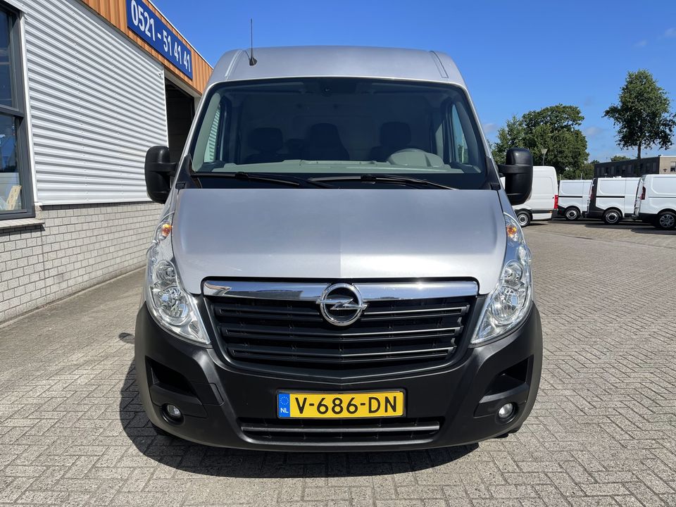 Opel Movano 2.3 CDTI 145pk BiTurbo L1H2 / rijklaar € 12.950 ex btw / lease vanaf € 281 / airco / cruise / geveerde chauffeursstoel / stamdkachel / trekhaak 2500 kg !