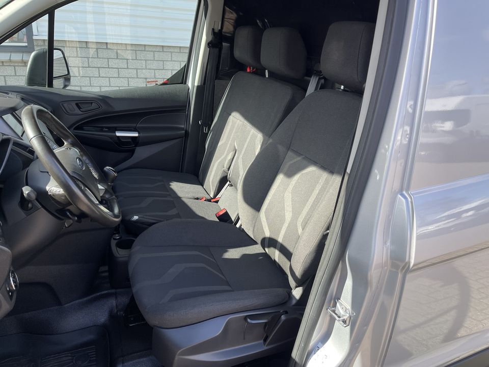 Ford Transit Connect 1.5 TDCI 100pk L2 Trend / vaste prijs rijklaar € 13.950 ex btw / nieuwe koppeling / lease vanaf € 337 / airco / cruise / navi / 3 zits / zilver metallic !