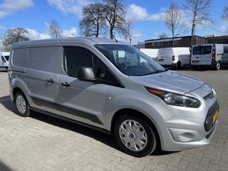 Ford Transit Connect 1.5 TDCI 100pk L2 Trend / vaste prijs rijklaar € 13.950 ex btw / nieuwe koppeling / lease vanaf € 337 / airco / cruise / navi / 3 zits / zilver metallic !