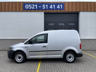 Volkswagen Caddy 2.0 TDI L1H1 BMT Economy Business / rijklaar € 16.350 ex btw / lease vanaf € 380 / airco / cruise / trekhaak / zilver metallic !