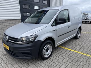 Volkswagen Caddy 2.0 TDI L1H1 BMT Economy Business / rijklaar € 16.350 ex btw / lease vanaf € 380 / airco / cruise / trekhaak / zilver metallic !