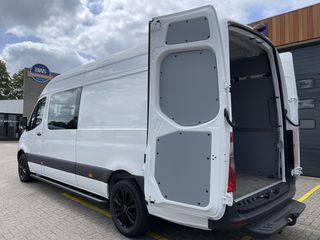 Mercedes-Benz Sprinter 317 1.9 CDI 170pk L3H2 RWD / luxe DC 5 persoons / rijklaar € 48.950 ex btw / trekhaak / climate control / achteruit rijcamera / 18 inch velgen met 4 seizoenen banden !