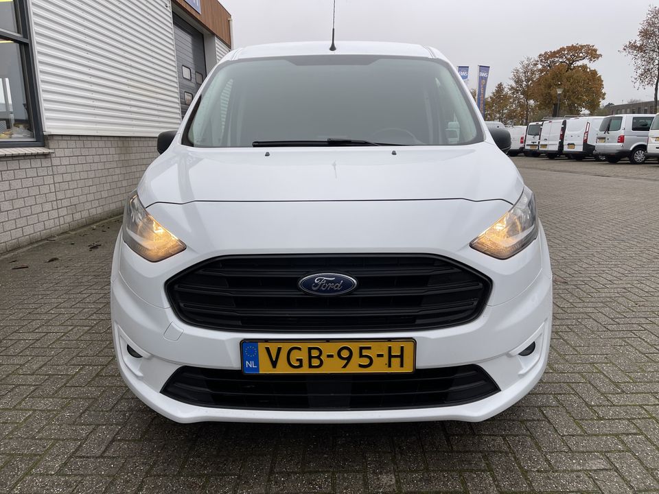 Ford Transit Connect 1.5 TDCI Limited / rijklaar € 13.950 ex btw / lease vanaf € 316 / airco / cruise / navi / Apple Carplay / achteruit rijcamera / 3 zits !