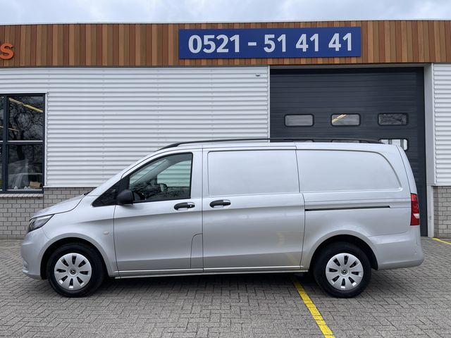 Mercedes-Benz Vito 111 CDI Functional Lang L2H1 / rijklaar € 20.950 ex btw / lease vanaf € 437 / airco / cruise / navi / achteruit rijcamera / dubbele schuifdeur !