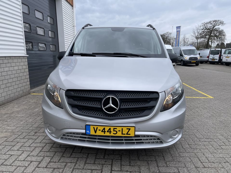 Mercedes-Benz Vito 111 CDI Functional Lang L2H1 / rijklaar € 20.950 ex btw / lease vanaf € 437 / airco / cruise / navi / achteruit rijcamera / dubbele schuifdeur !