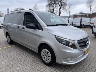 Mercedes-Benz Vito 111 CDI Functional Lang L2H1 / rijklaar € 20.950 ex btw / lease vanaf € 437 / airco / cruise / navi / achteruit rijcamera / dubbele schuifdeur !