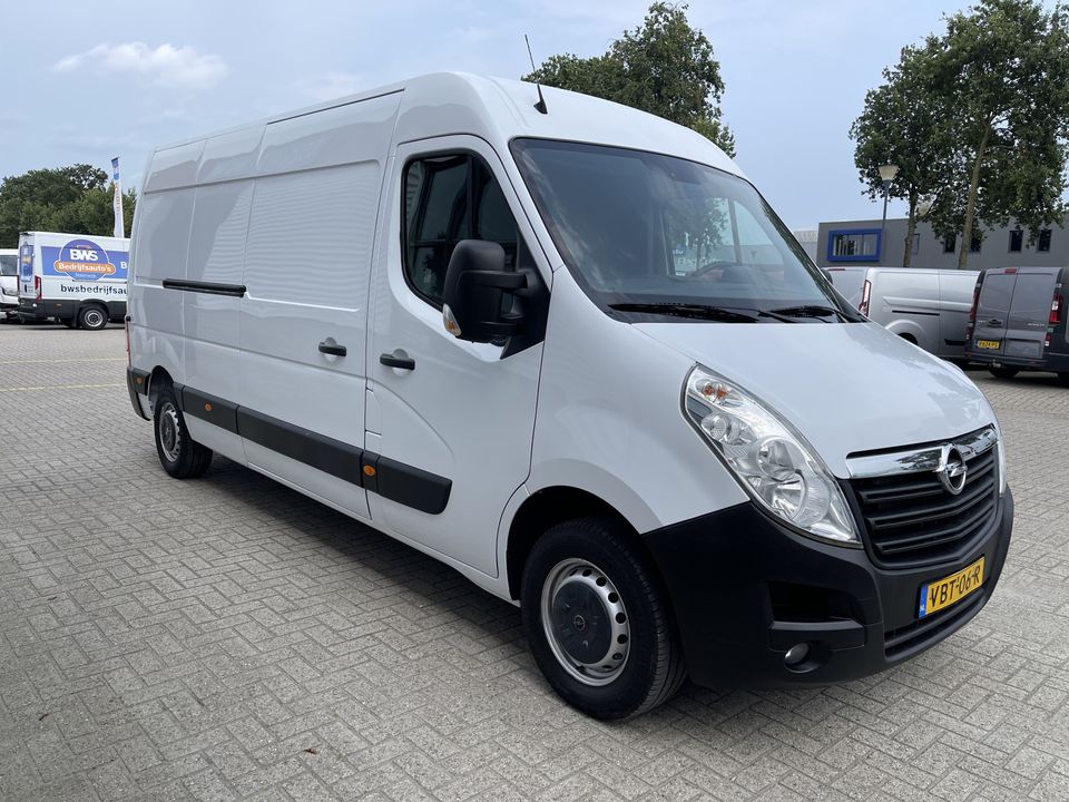 Opel Movano 2.3 CDTI 130pk L3H2 / vaste prijs rijklaar € 17.950 ex btw / lease vanaf € 329 / airco / cruise / navi / pdc achter / trekhaak 2500 kg / achteruit rijcamera