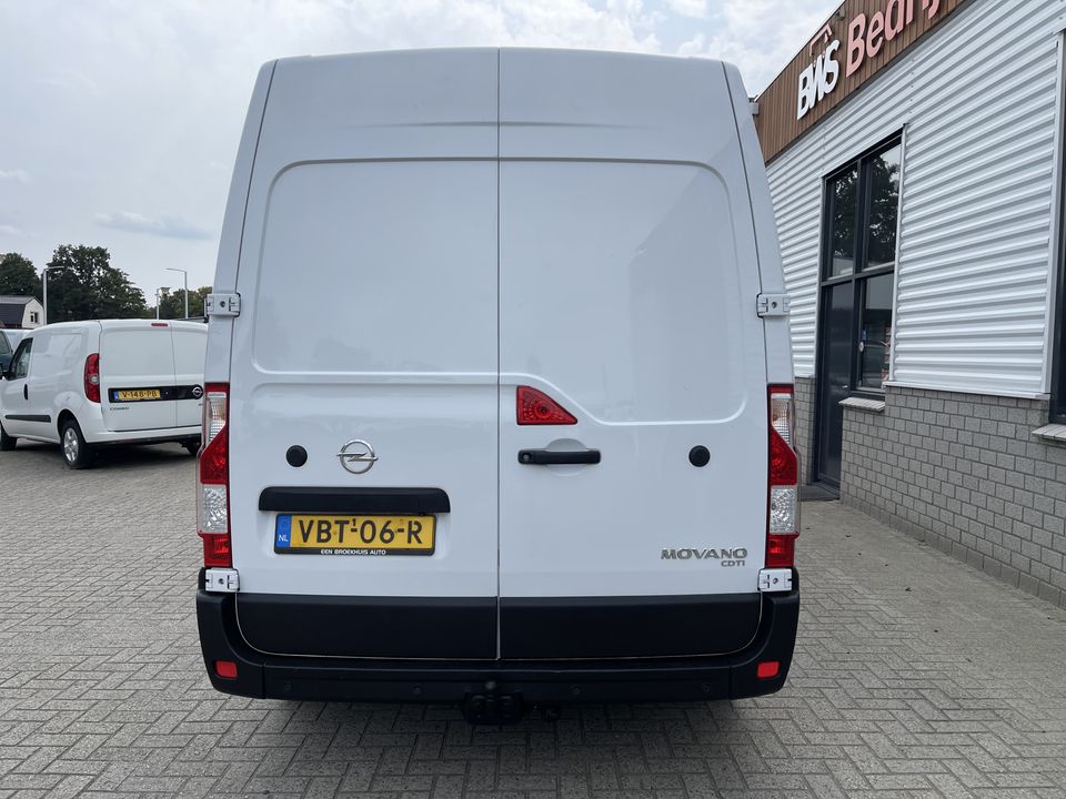 Opel Movano 2.3 CDTI 130pk L3H2 / vaste prijs rijklaar € 17.950 ex btw / lease vanaf € 329 / airco / cruise / navi / pdc achter / trekhaak 2500 kg / achteruit rijcamera