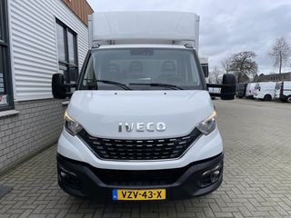 Iveco Daily 35S14H 2.3 automaat / bakwagen met Zepro ( Hiab ) laadklep / rijklaar € 30.950 ex btw / lease vanaf € 554 / cruise en climate control / standkachel / zijdeur / bijrijdersbank !