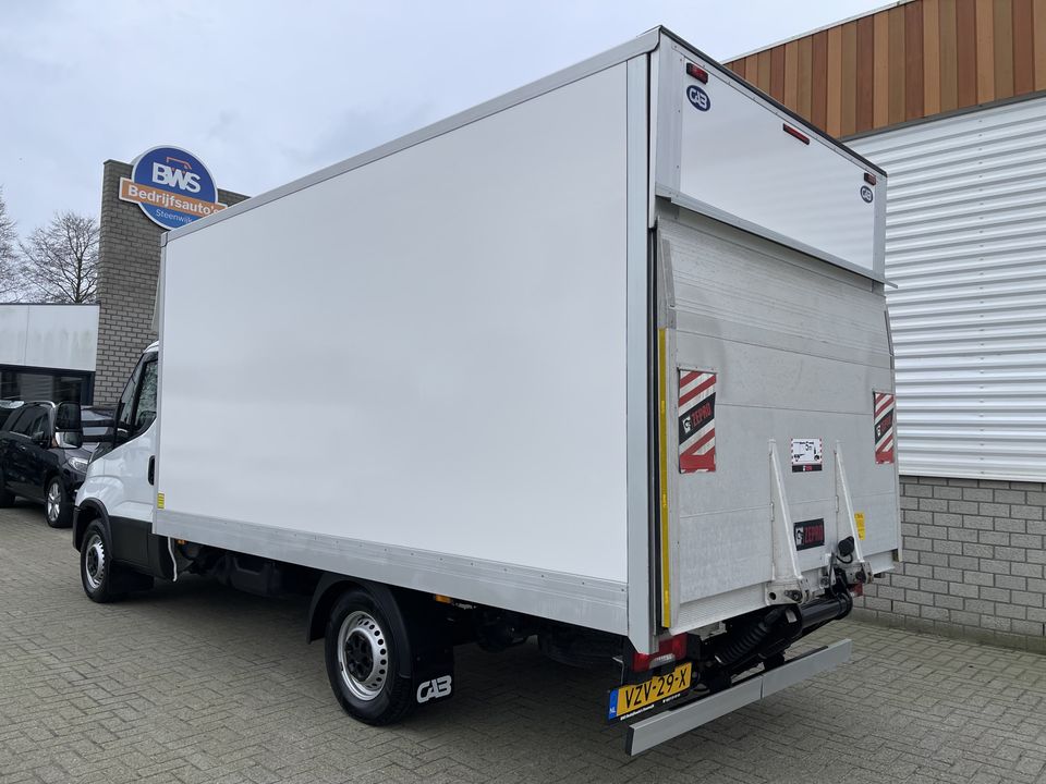 Iveco Daily 35S14 Himatic automaat / bakwagen met laadklep / vaste prijs rijklaar € 30.950 ex btw / lease vanaf € 554 / cruise en climate control / standkachel / stoelverwarming !