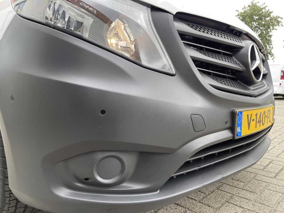 Mercedes-Benz Vito 109 CDI Lang L2H1 / rijklaar € 14.950 ex btw / lease vanaf € 329 / airco / navigatie / achteruit rijcamera / achterdeuren / euro 6 diesel !