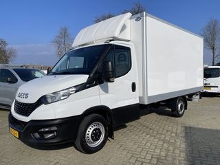 Iveco Daily 35S14 Himatic 8 traps automaat / bakwagen met laadklep / rijklaar € 30.950 ex btw / lease vanaf € 554 / cruise en climate control / standkachel en stoelverwarming