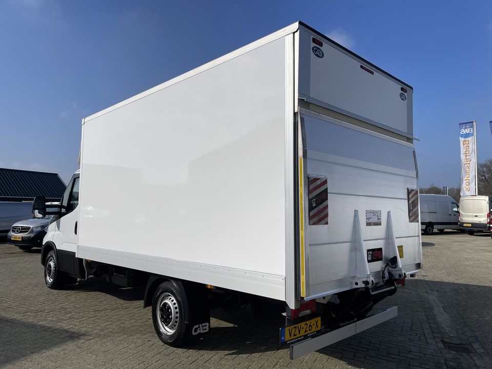 Iveco Daily 35S14 Himatic 8 traps automaat / bakwagen met laadklep / rijklaar € 30.950 ex btw / lease vanaf € 554 / cruise en climate control / standkachel en stoelverwarming