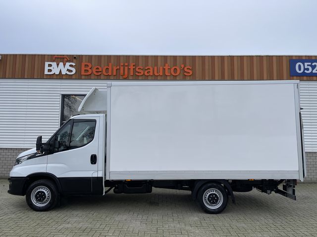 Iveco Daily 35S14 2.3 Himatic automaat / bakwagen met laadklep / lease vanaf € 554 / rijklaar € 30.950 ex btw / cruise en climate control / zijdeur / standkachel !