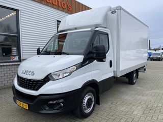 Iveco Daily 35S14 2.3 Himatic automaat / bakwagen met laadklep / lease vanaf € 554 / rijklaar € 30.950 ex btw / cruise en climate control / zijdeur / standkachel !