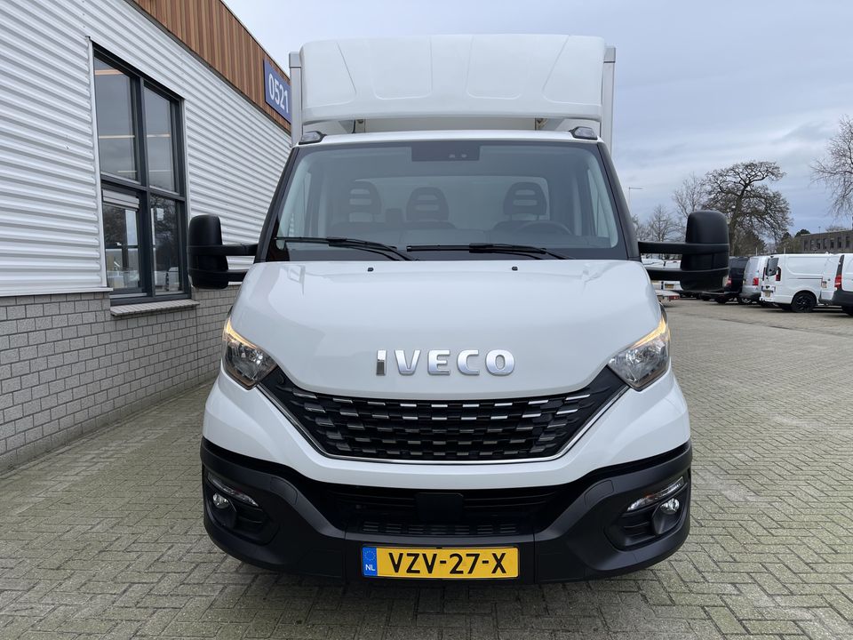 Iveco Daily 35S14 2.3 Himatic automaat / bakwagen met laadklep / lease vanaf € 554 / rijklaar € 30.950 ex btw / cruise en climate control / zijdeur / standkachel !