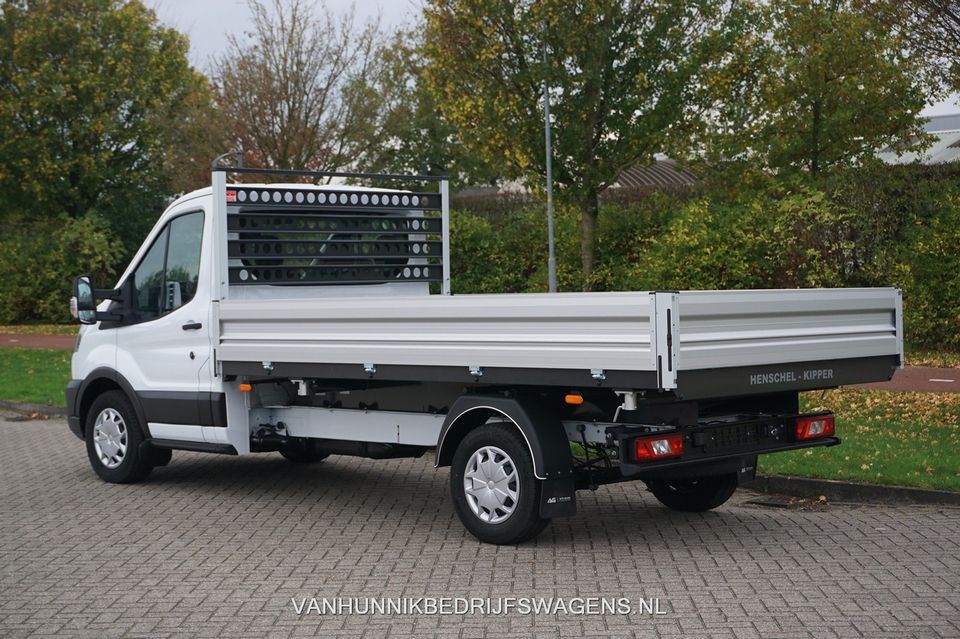 Ford Transit 350L 3 Zijdige kipper 155PK Trend Airco, Cruise, Bluetooth, Omvormer!! NR. K01*