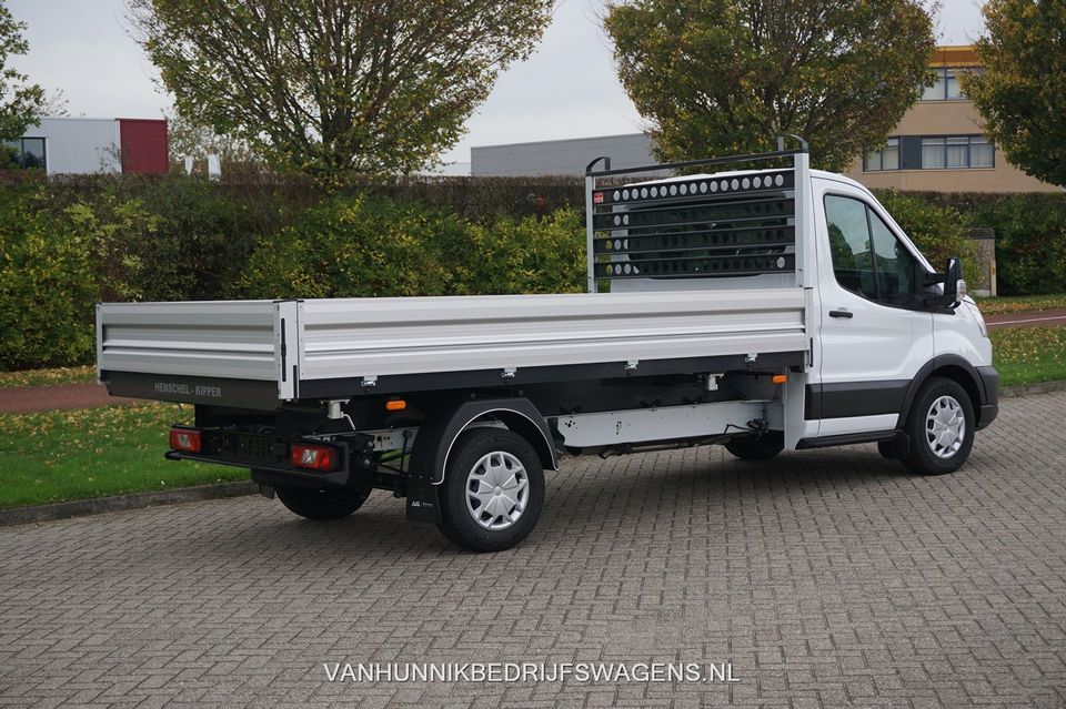 Ford Transit 350L 3 Zijdige kipper 155PK Trend Airco, Cruise, Bluetooth, Omvormer!! NR. K01*