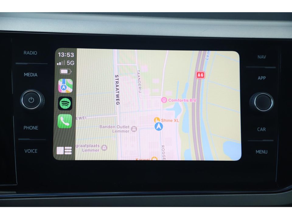 Volkswagen Polo 1.0 TSI R-Line Edition 95PK Trekhaak Draadloos Carplay Android Navigatie Airco Adaptive Cruise Achteruitrijcamera LED