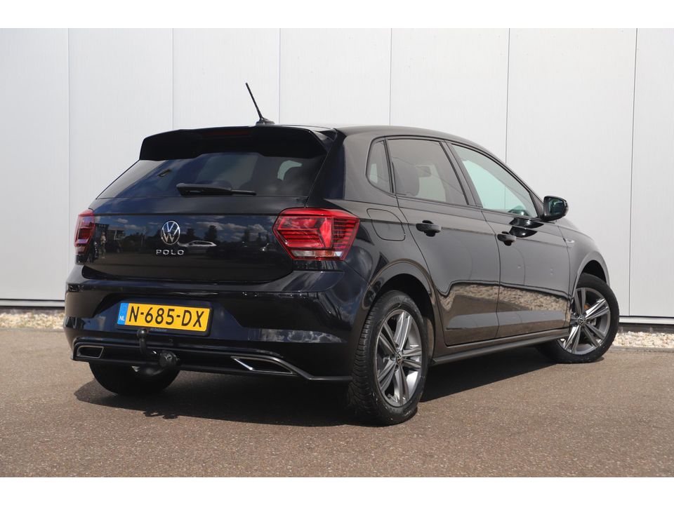 Volkswagen Polo 1.0 TSI R-Line Edition 95PK Trekhaak Draadloos Carplay Android Navigatie Airco Adaptive Cruise Achteruitrijcamera LED