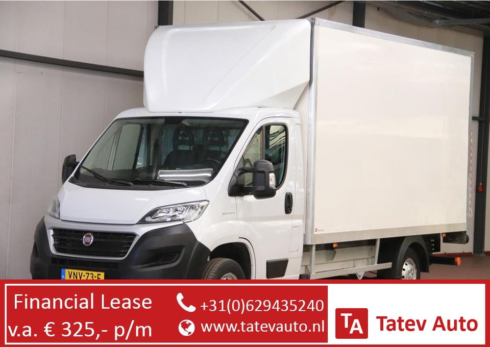 Fiat Ducato 1000KG LAADVERMOGEN BAKWAGEN MEUBELBAK met LAADKLEP