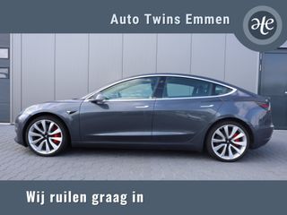 Tesla Model 3 Performance AWD75kWh | 462pk | Leder | heel snel.