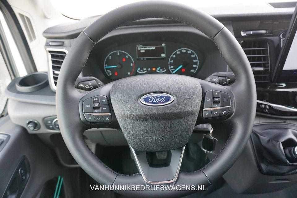 Ford Transit 350L 130PK L3H2 Trend Climate, 12" Sync 4 Navi, 270º deur, PDC, Trekhaak!! NR. 228